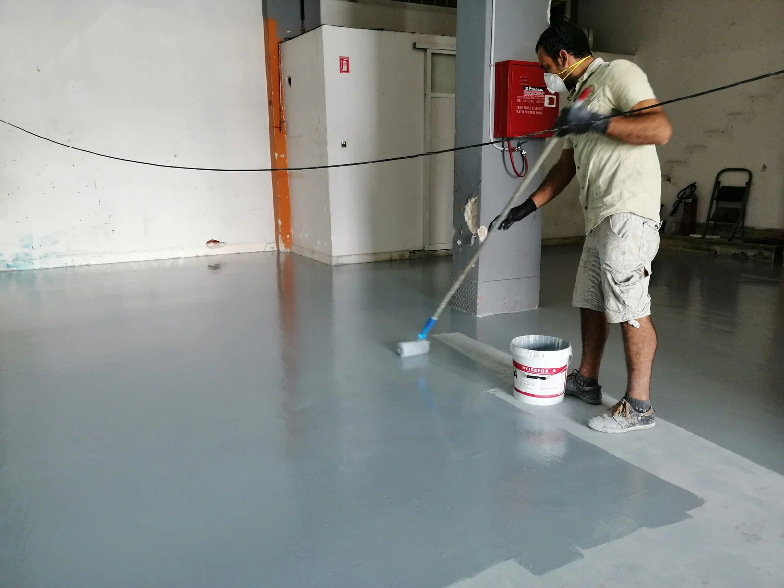 Epoxy Roller Coating