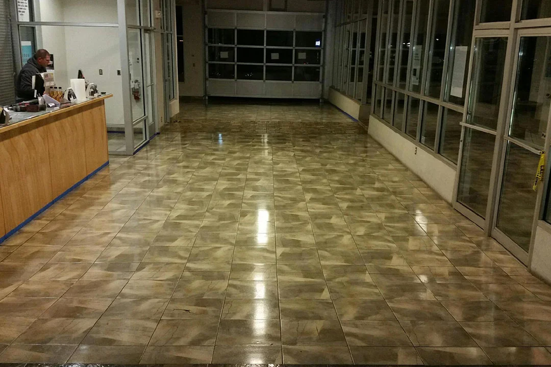 Oil Tolerant Epoxy Flooring